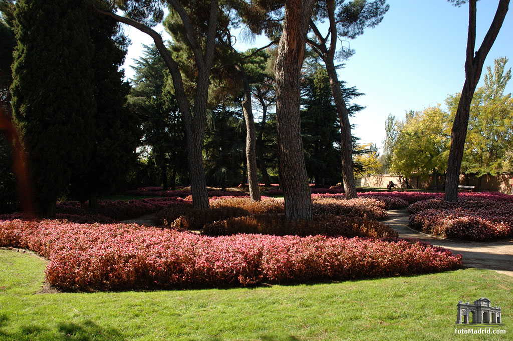 Jard�n de Flores en El Capricho